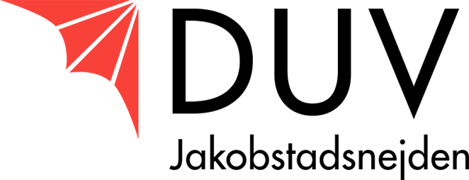 DUV i Jakobstadsnejdens logo - till startsidan